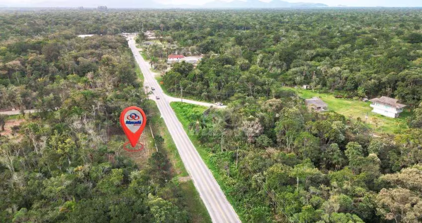 Chácara com 1 dormitório à venda, 2420 m² por r$ 280.000,00 - zona rural - guaratuba/pr