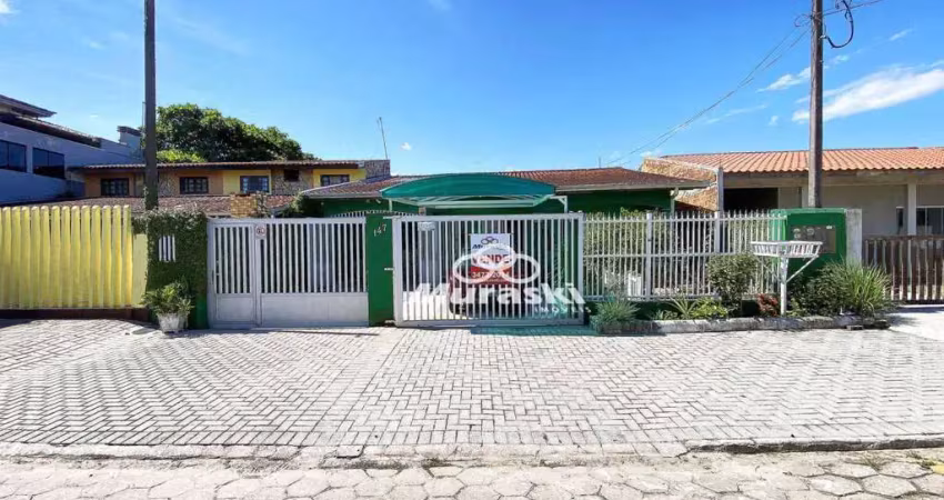 Casa com 5 dormitórios à venda, 251 m² por r$ 650.000,00 - coroados - guaratuba/pr