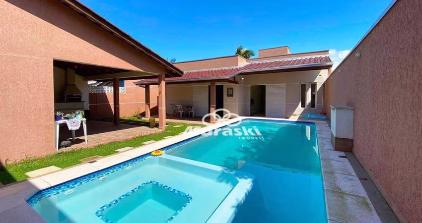 Casa com 3 dormitórios para alugar por diária - Nereidas - Guaratuba/PR