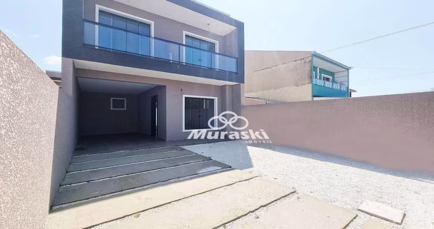 Sobrado com 3 dormitórios à venda, 132 m² por R$ 649.000,00 - Balneario Eliana - Guaratuba/PR