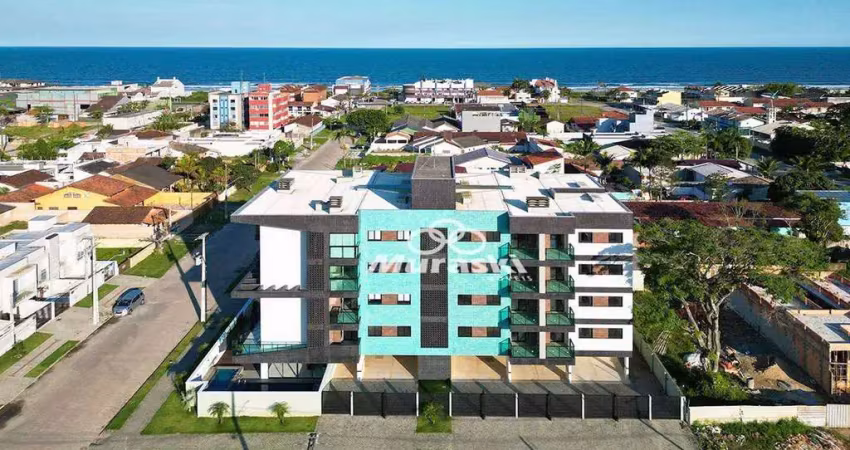 Apartamento com 2 dormitórios para alugar, 57 m² por r$ 600,00/dia - eliana - guaratuba/pr