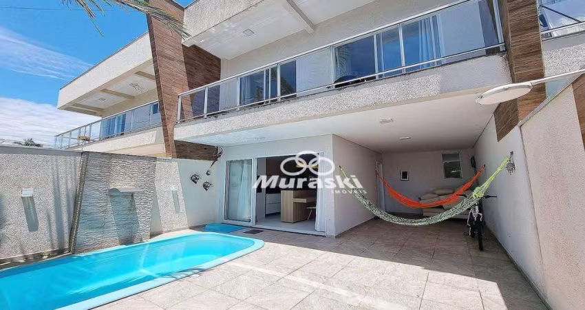 Sobrado com 3 dormitórios à venda, 109 m² por R$ 739.000,00 - Brejatuba - Guaratuba/PR