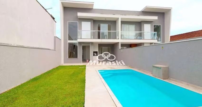 Casa com 3 dormitórios à venda, 158 m² por R$ 925.000,00 - Brejatuba - Guaratuba/PR