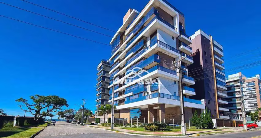 Apartamento com 3 dormitórios para alugar, 192 m² por diária - Centro - Guaratuba/PR