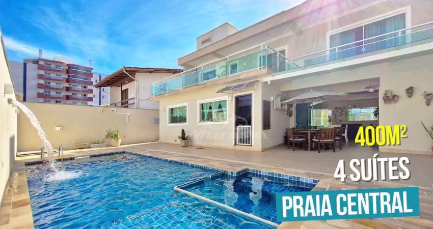 Casa com 4 dormitórios à venda, 400 m² por R$ 3.500.000,00 - Centro - Guaratuba/PR