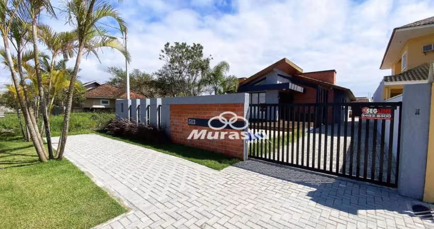 Casa com 6 dormitórios para alugar por diária - eliana - guaratuba/pr