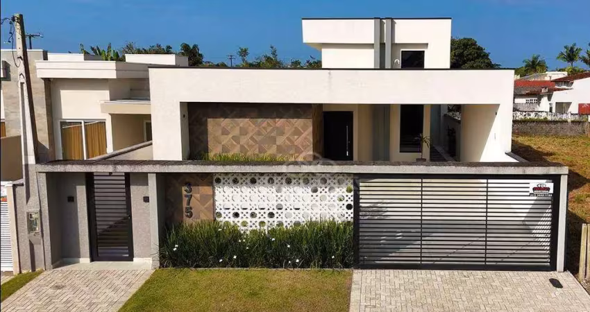 Casa com 4 dormitórios à venda, 166 m² por r$ 1.785.000,00 - nereidas - guaratuba/pr