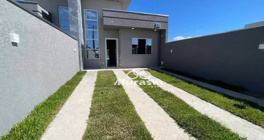 Casa com 3 dormitórios à venda, 110 m² por r$ 650.000,00 - nereidas - guaratuba/pr