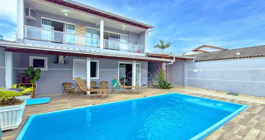 Sobrado com 3 dormitórios à venda, 209 m² por r$ 1.200.000,00 - piçarras - guaratuba/pr