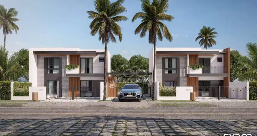 Casa com 2 dormitórios à venda, 72 m² por r$ 398.000,00 - brejatuba - guaratuba/pr