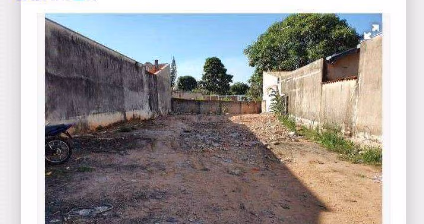 Terreno à venda, 305 m² por R$ 230.000,00 - Jardim Santa Clara (Nova Veneza) - Sumaré/SP