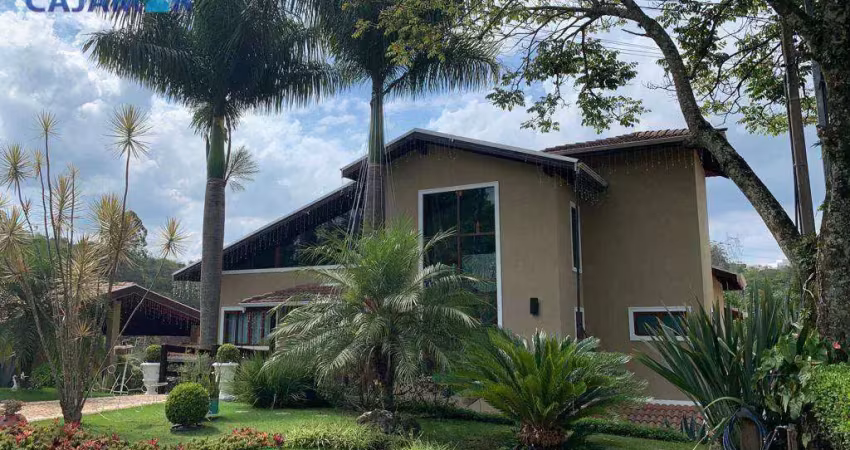 Casa com 4 dormitórios à venda, 601 m² por r$ 2.990.000,00 - serra dos lagos - cajamar/sp