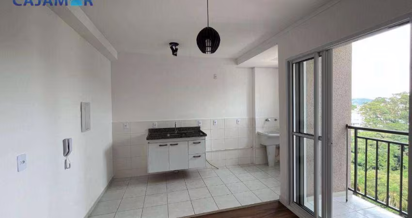 Apartamento com 2 dormitórios para alugar, 49 m² por R$ 1.900,00/mês - Jordanésia - Cajamar/SP