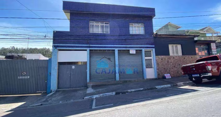 Salão para alugar, 80 m² por r$ 4.500/mês - jordanésia - cajamar/sp