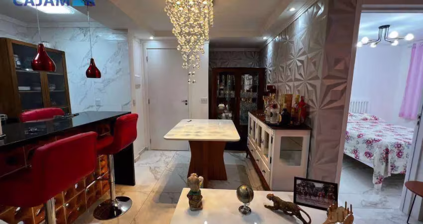 Apartamento com 2 dormitórios para alugar, 58 m² por r$ 4.118,00/mês - polvilho - cajamar/sp