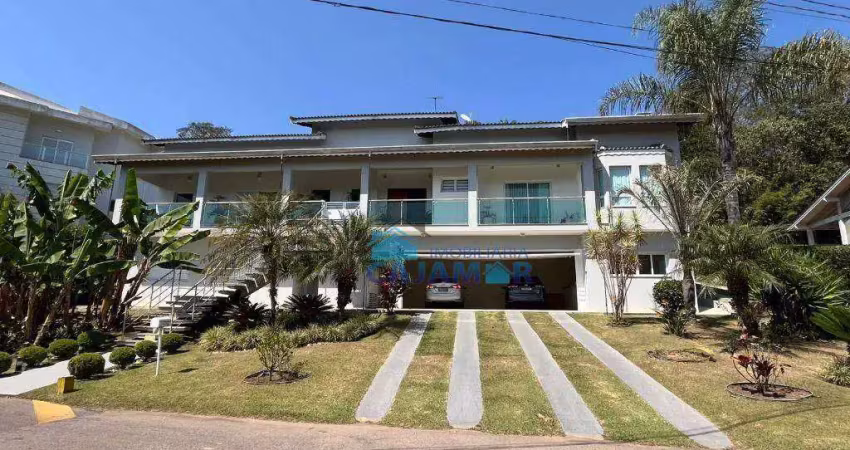 Casa com 5 dormitórios, 452 m² - venda por r$ 2.200.000 ou aluguel por r$ 13.000/mês - loteamento capital ville - jundiaí/sp