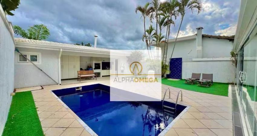 Casa com 4 dormitórios à venda, sendo 2 suítes, 323 m² por R$ 2.590.000 - Alphaville Residencial 11 - Santana de Parnaíba/SP