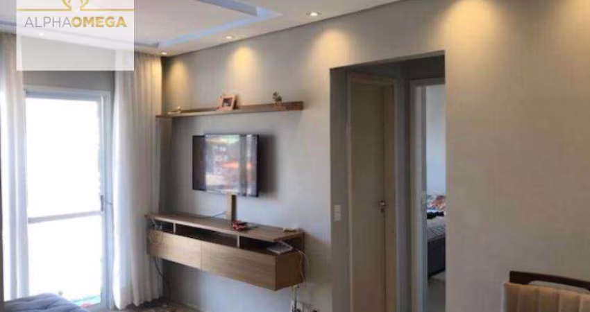 Apartamento com 2 dormitórios à venda, 50 m² por R$ 360.000,00 - Portais (Polvilho) - Cajamar/SP