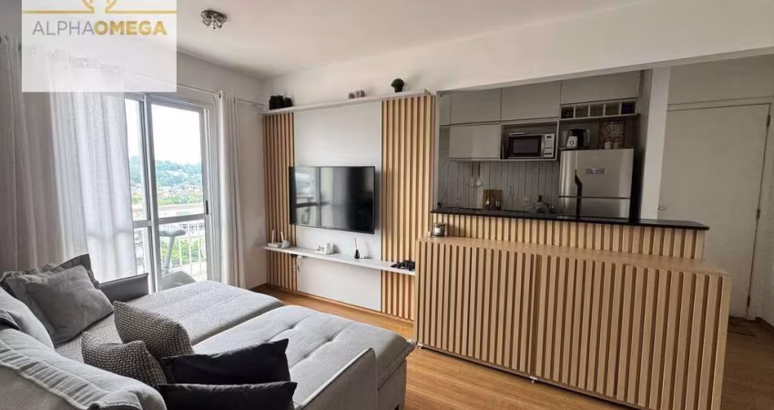 Apartamento mobiliado com 3 dormitórios à venda, 56 m² por R$ 395.000 - Portal dos Ipês II - Cajamar/SP