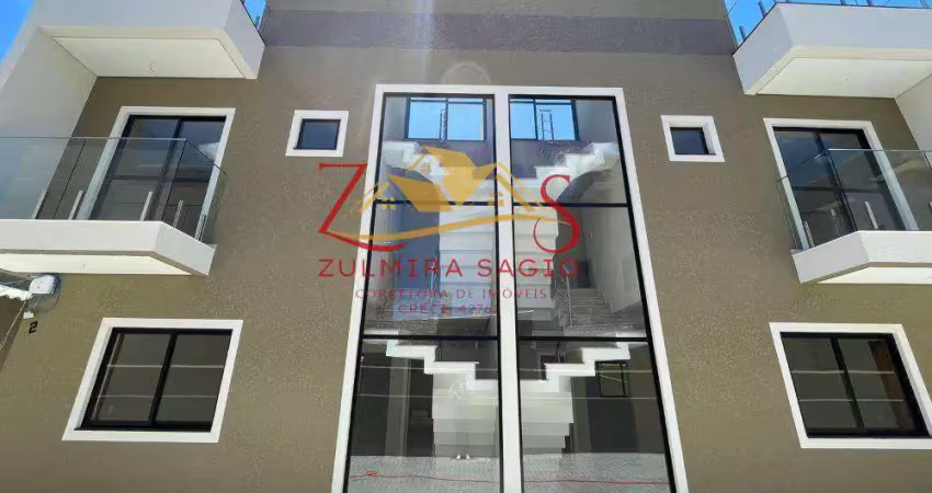Sobrado à venda em curitiba, uberaba, com 3 quartos, 104,13m²