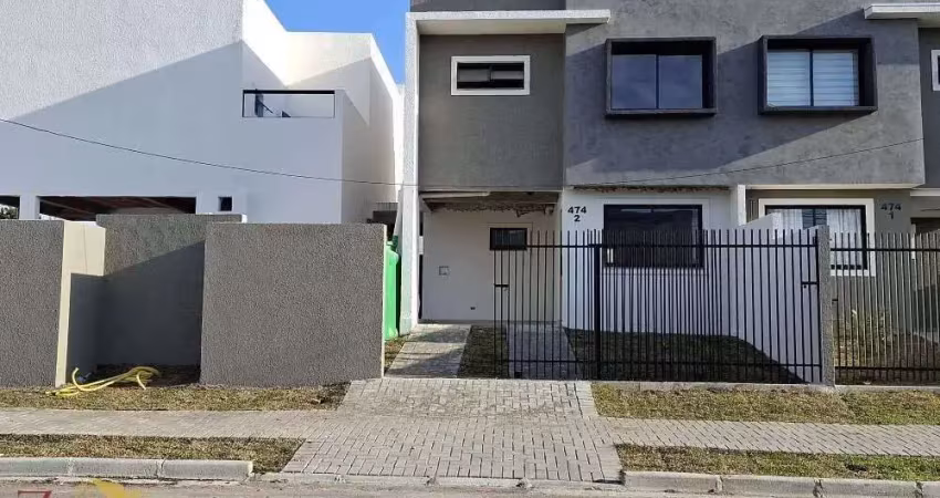 Sobrado à venda em são josé dos pinhais, cruzeiro, com 3 quartos, 115m²