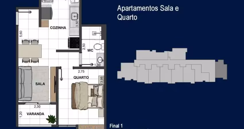 Spazio residence club – o conforto que você precisa com a praticidade que você merece! apartamento 1 quarto à venda em são mateus.