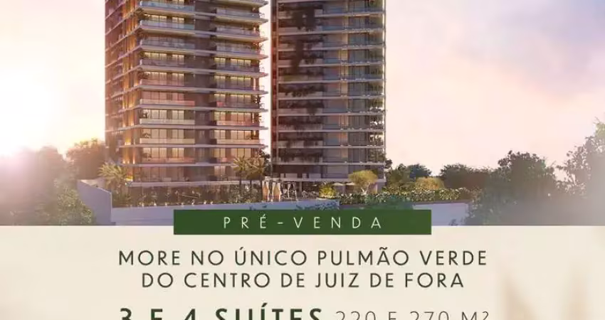 Apartamento com 3 quartos à venda na Rua Caiçaras, Centro, Juiz de Fora