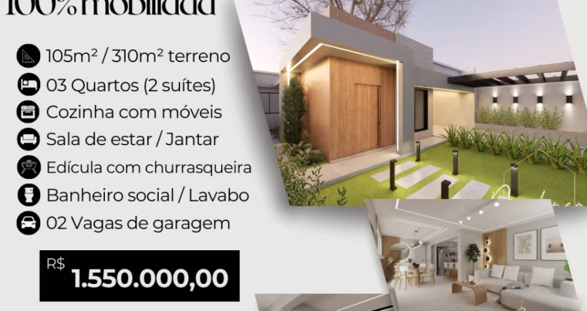 Linda casa térrea, nova !! , toda decorada e mobiliada !!
