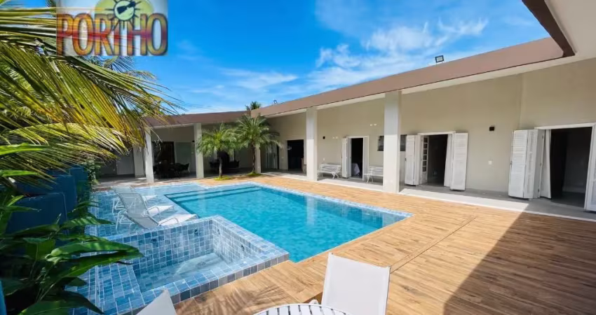 Linda casa à venda no jardim acapulco sendo 6 suítes - guarujá