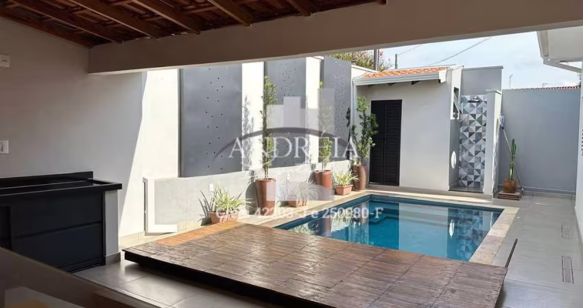 LINDA CASA NO JARDIM BOTANICO 3 QUARTOS COM PISCINA