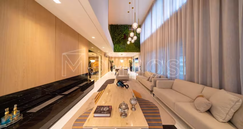 Cobertura à venda no Jardim Anália Franco - Tatuapé, 466 m², mobiliada, 5 suítes, 7 vagas, piscina