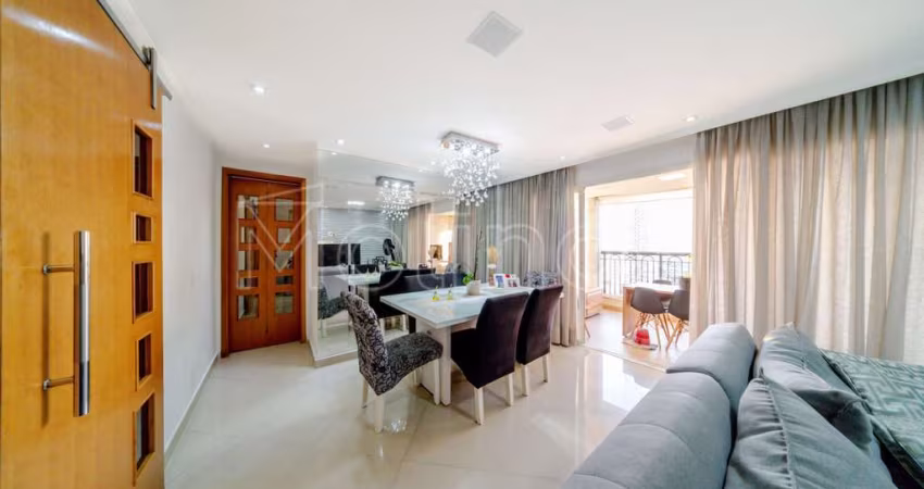 Apartamento no Tatuapé com 3 dormitórios e 2 vagas