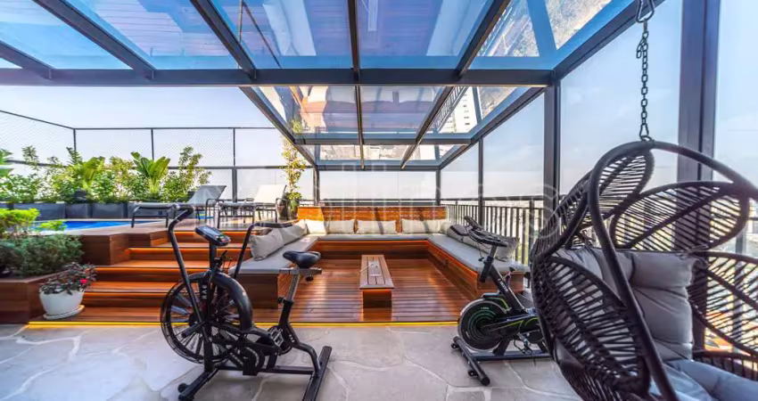 Cobertura de Luxo Duplex com 320 m2 com 4 dormitórios e 3 vagas