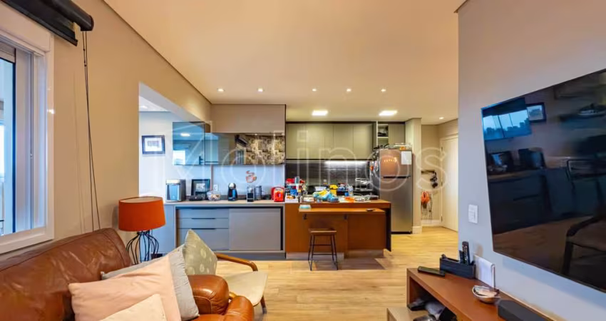 Apartamento a Venda no Tatuapé, 90m², 2 suítes, 2 vagas, depósito, varanda gourmet