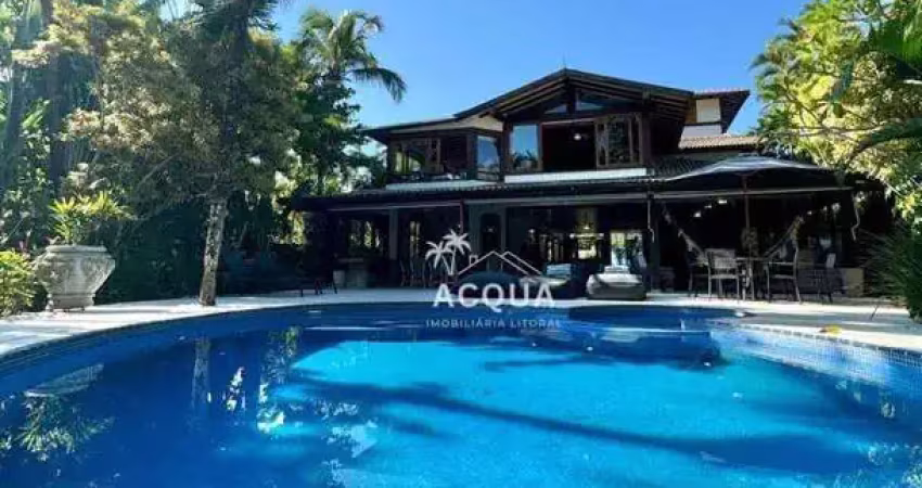 Casa em condomínio fechado com 5 quartos para alugar na Rua Jacareí, Baleia, São Sebastião