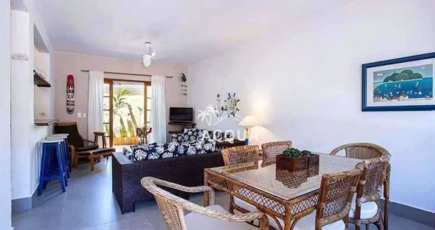 Casa com 3 dormitórios para alugar, 110 m² por r$ 2.800,00/dia - juquehy - são sebastião/sp