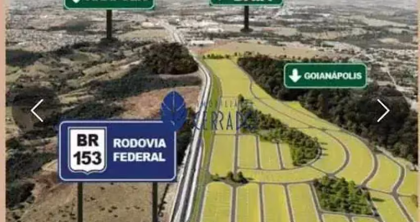 Terreno em condomínio fechado à venda na Zona Rural, Goianápolis 