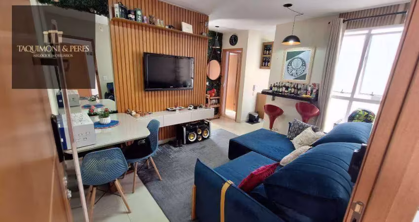 Apartamento porteira fechada com 2 qts, 1 é suíte à venda, 49 m² por r$ 280.000 - residencial bela vista - anápolis/go