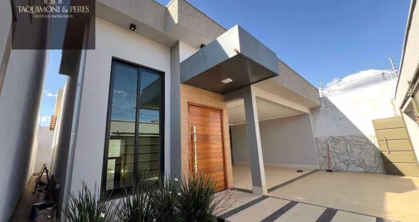 Casa com 3 dormitórios à venda, 134 m² por r$ 530.000,00 - residencial tangará - anápolis/go
