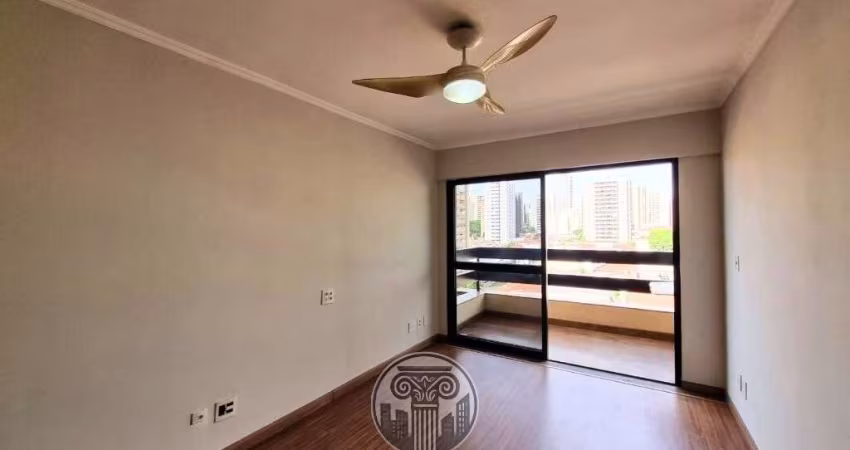 Apartamento de luxo no Centro de Ribeirão Preto-SP: 3 quartos, 2 suítes, 2 salas, 3 banheiros, 1 vaga de garagem, 127,13m².