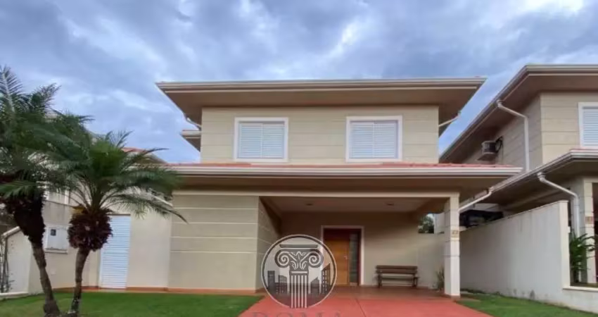 Casa de luxo em condomínio à venda em Ribeirão Preto-SP: 3 quartos, 3 suítes, 2 salas, 5 banheiros, 4 vagas, 243m²