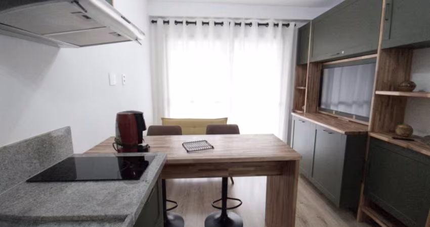 Sensacional studio para venda e locação com 1 quarto, sendo 1 suíte, 32m²