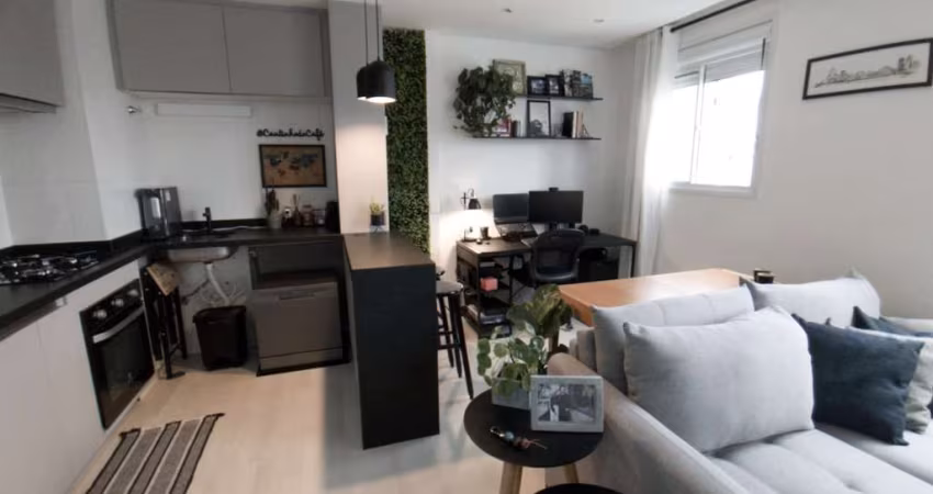 Atraente apartamento tipo para venda com 1 quarto, sendo 1 suíte, 34m²