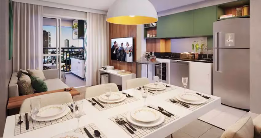 Espetacular apartamento tipo para venda em perdizes com 2 quartos, sendo 1 suíte, 60m²