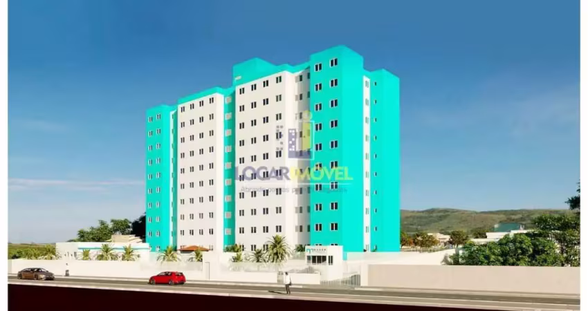Apartamento 9º andar de 2 quartos 1 suíte, com elevadores em condomínio com  lazer completo, alto m