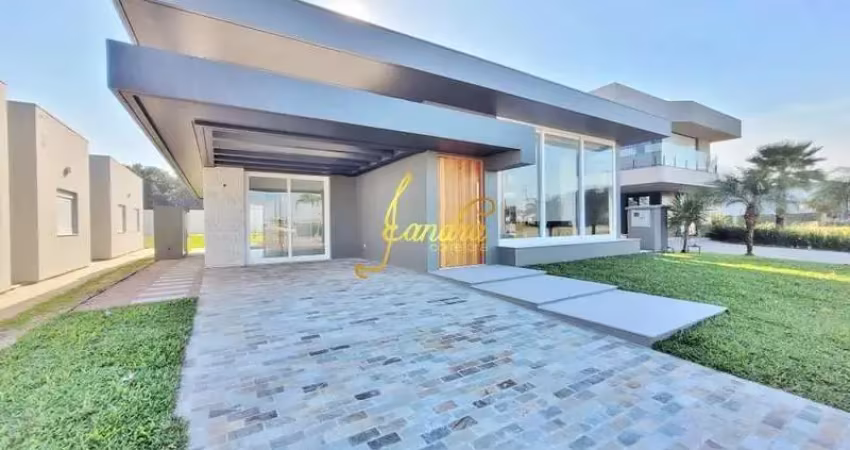 Casa térrea costa serena,  a beira do lago, condomínio beira mar com 04 suites  mobiliado e decorado