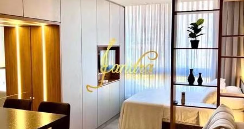 Apartamento loft(JK) com box e infra MOBILIADO E DECORADO