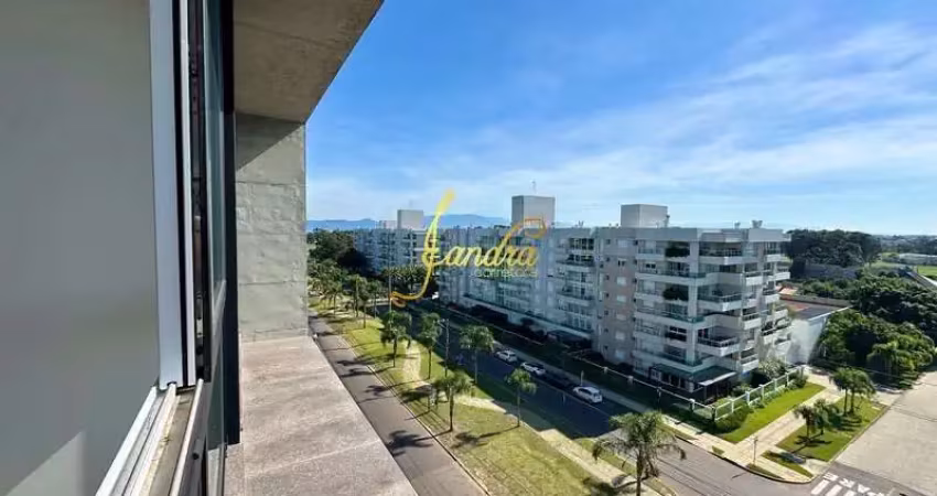Apartamento de 2 dormitório de frente, semi mobiliado , com box duplo e infra