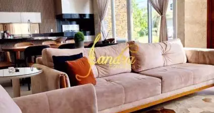 Casa terrea condominio com 4 suites mobiliado e decorado