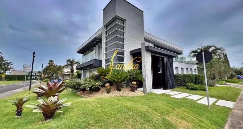 Belíssimo sobrado las dunas mobiliado e decorado piscina aquecida